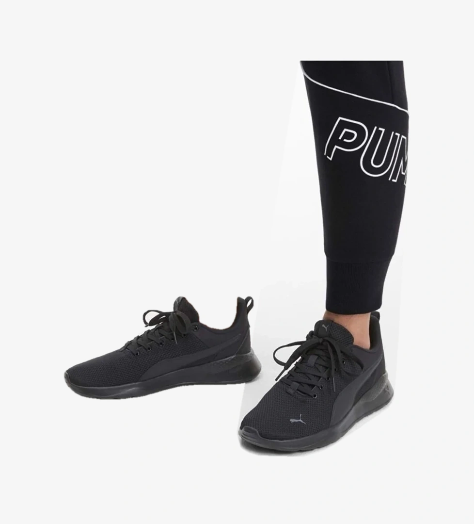 Anzarun Lite Erkek Siyah Spor Ayakkabı 371128-01 - Görsel 1