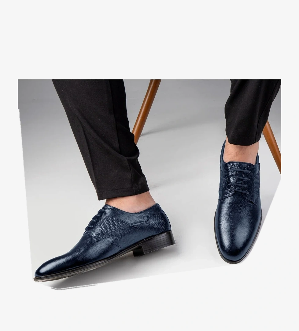 Ducavelli Sace Hakiki Deri Erkek Klasik Ayakkabı, Derby Klasik Ayakkabı, Bağcıklı Klasik Ayakkabı