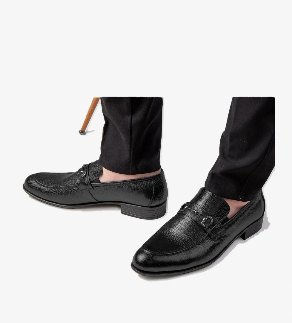 Ducavelli Sidro Hakiki Deri Erkek Klasik Ayakkabı, Loafer Klasik Ayakkabı, Makosen Ayakkabı