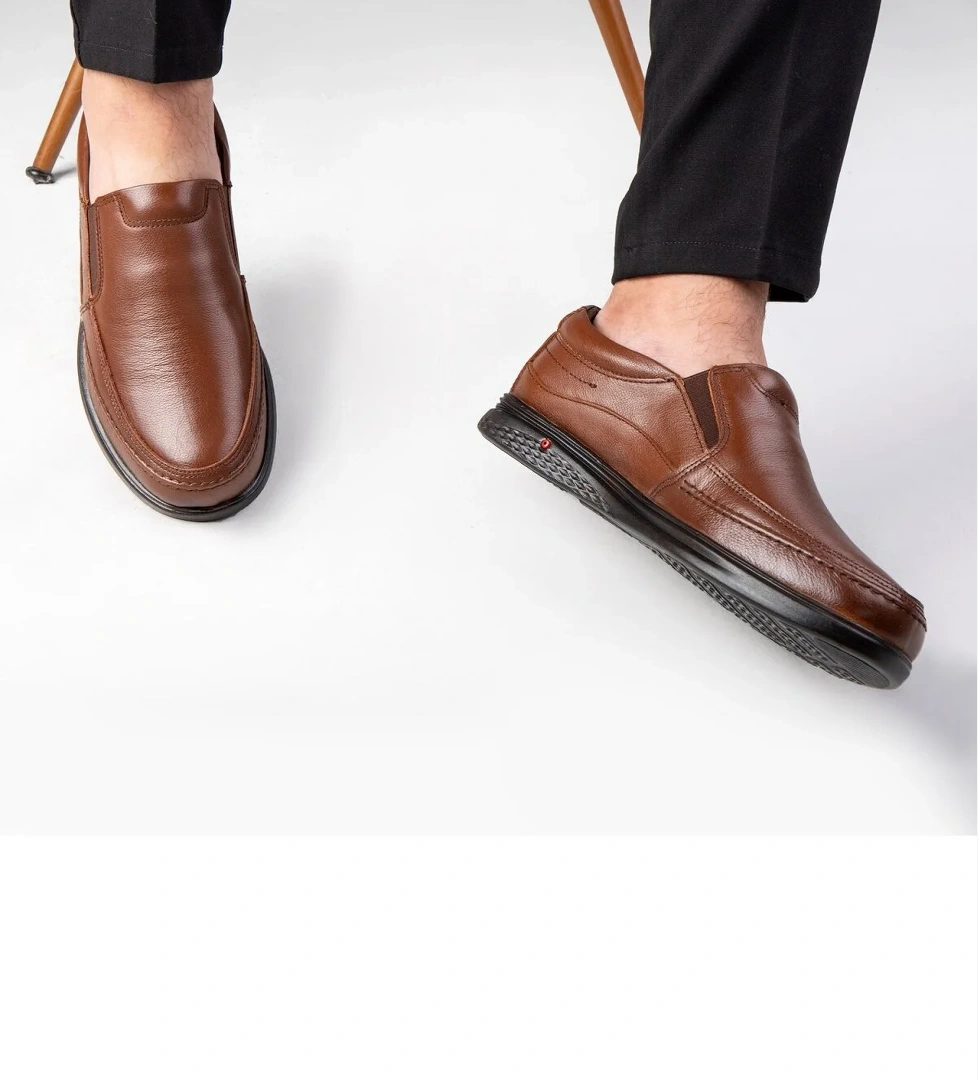 Ducavelli Cushy Hakiki Deri Comfort Ortopedik Erkek Günlük Ayakkabı, Baba Ayakkabısı, Ayakkabı model görseli