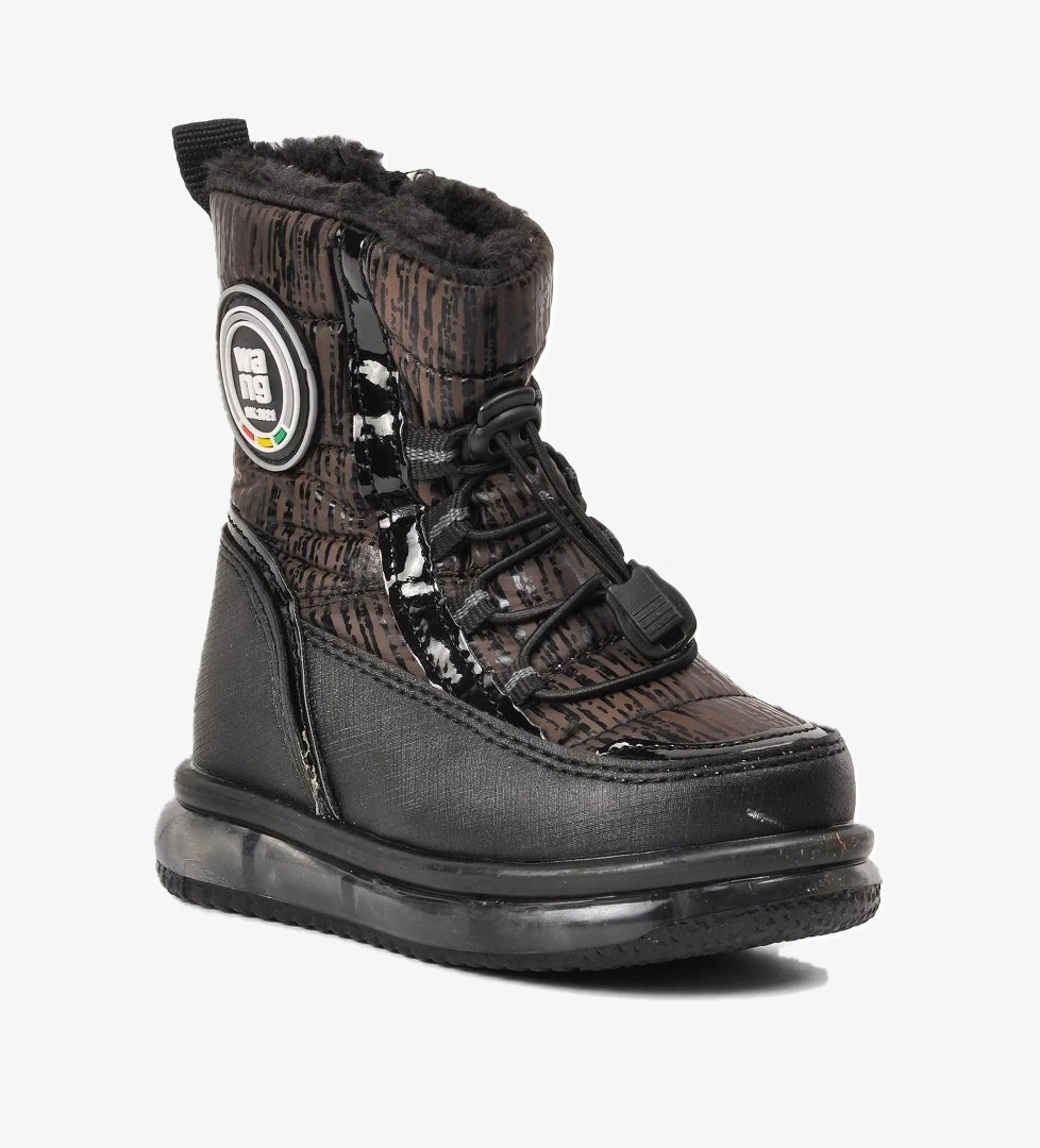 Twingo 9090 Kız Çocuk İçi Yünlü Termo Taban Kar Botu - Görsel 1