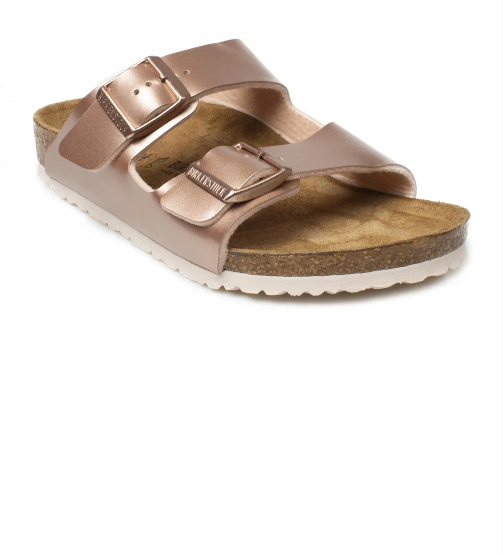 Birkenstock Arizona Bf Çift Toka Bakır Kız Çocuk Terlik model görseli