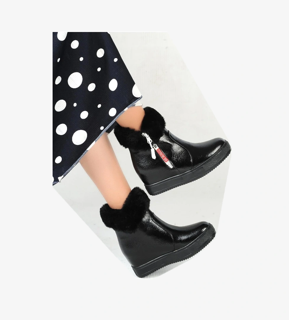 Ayakcenter 22-267 Syh-Rgn Kürklü Anne Kadın Botu model görseli