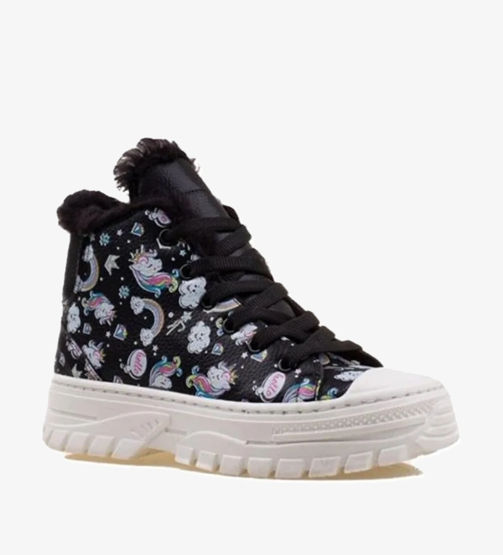 02328 Kız Çocuk Termal Bot - Görsel 1