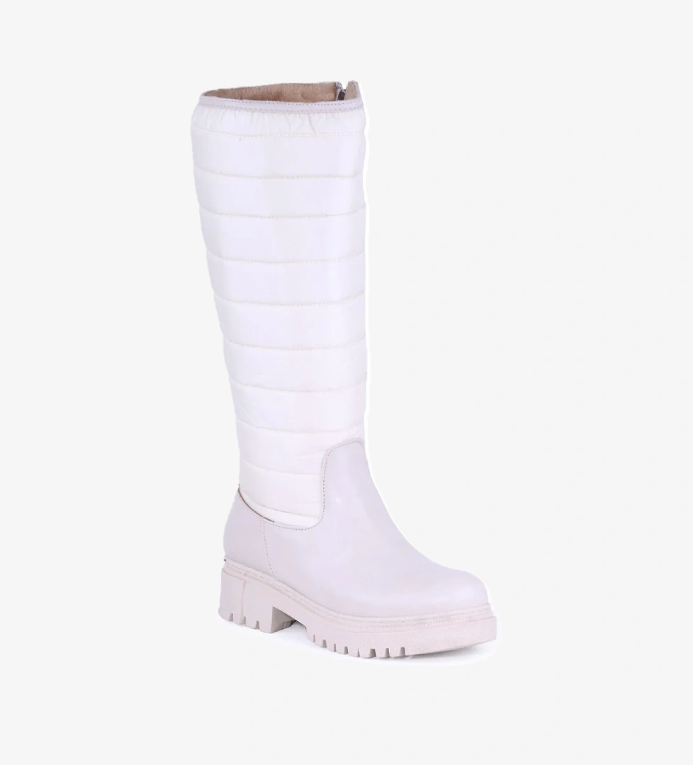 Ghattix Günlük Termal Kadın Çizme Bej