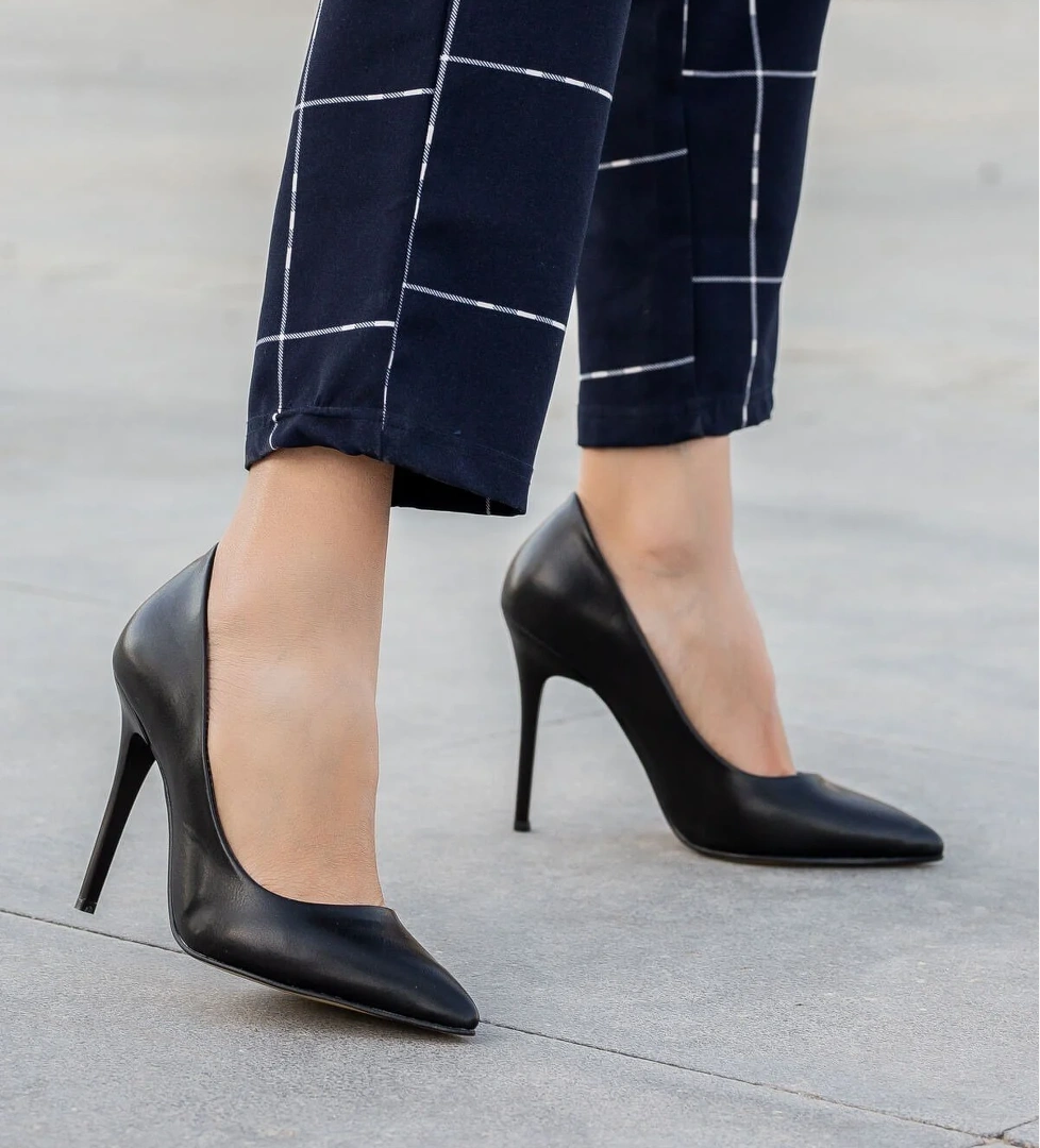 Kadın Stiletto SİYAH CİLT - Görsel 1