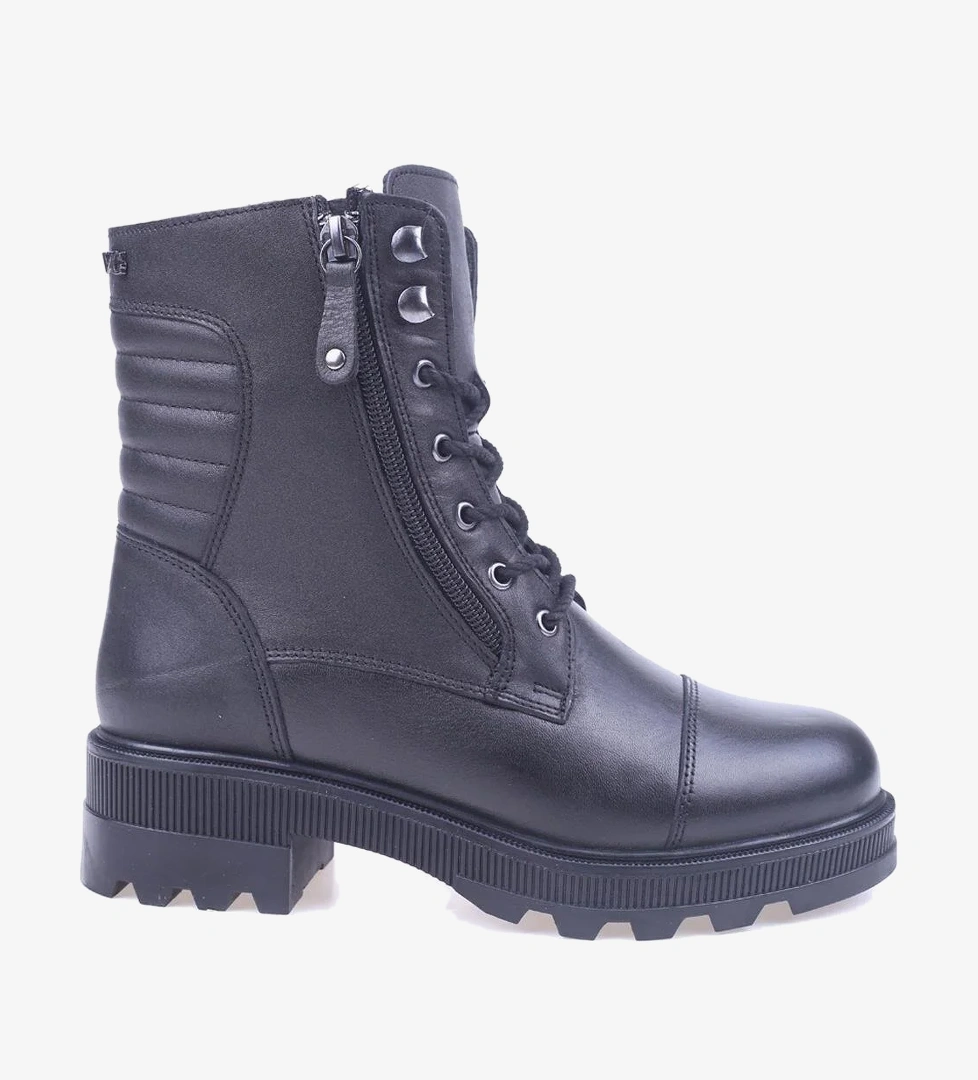 8955 Kadın Günlük Termo Taban Hakiki Deri Bot - Görsel 1