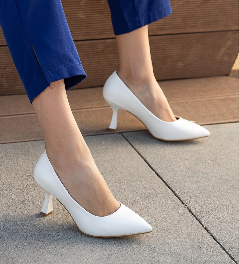 Kadın Stiletto BEYAZ CİLT