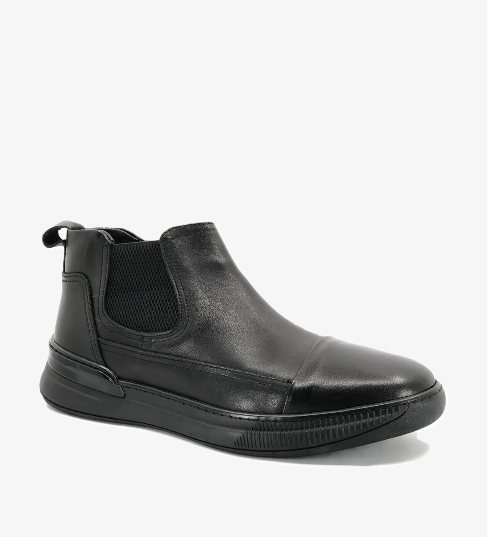 6834 Deri Casual Erkek Bot - Görsel 1