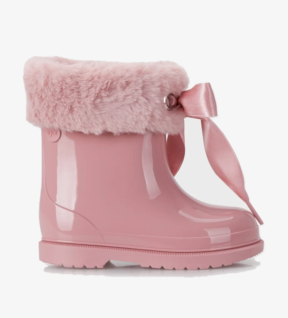 Kız Çocuk Yağmur Çizmesi W10258 PEMBE