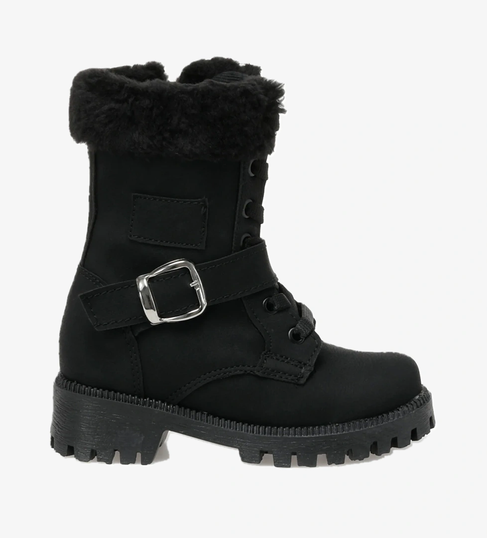 BINONO LESI P 2PR Siyah Kız Çocuk Çizme - Görsel 1