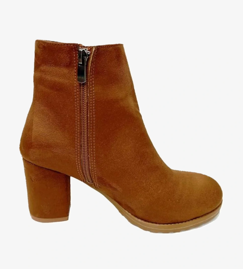 124 Süet Trend Fashion Kadın Bot - Görsel 1