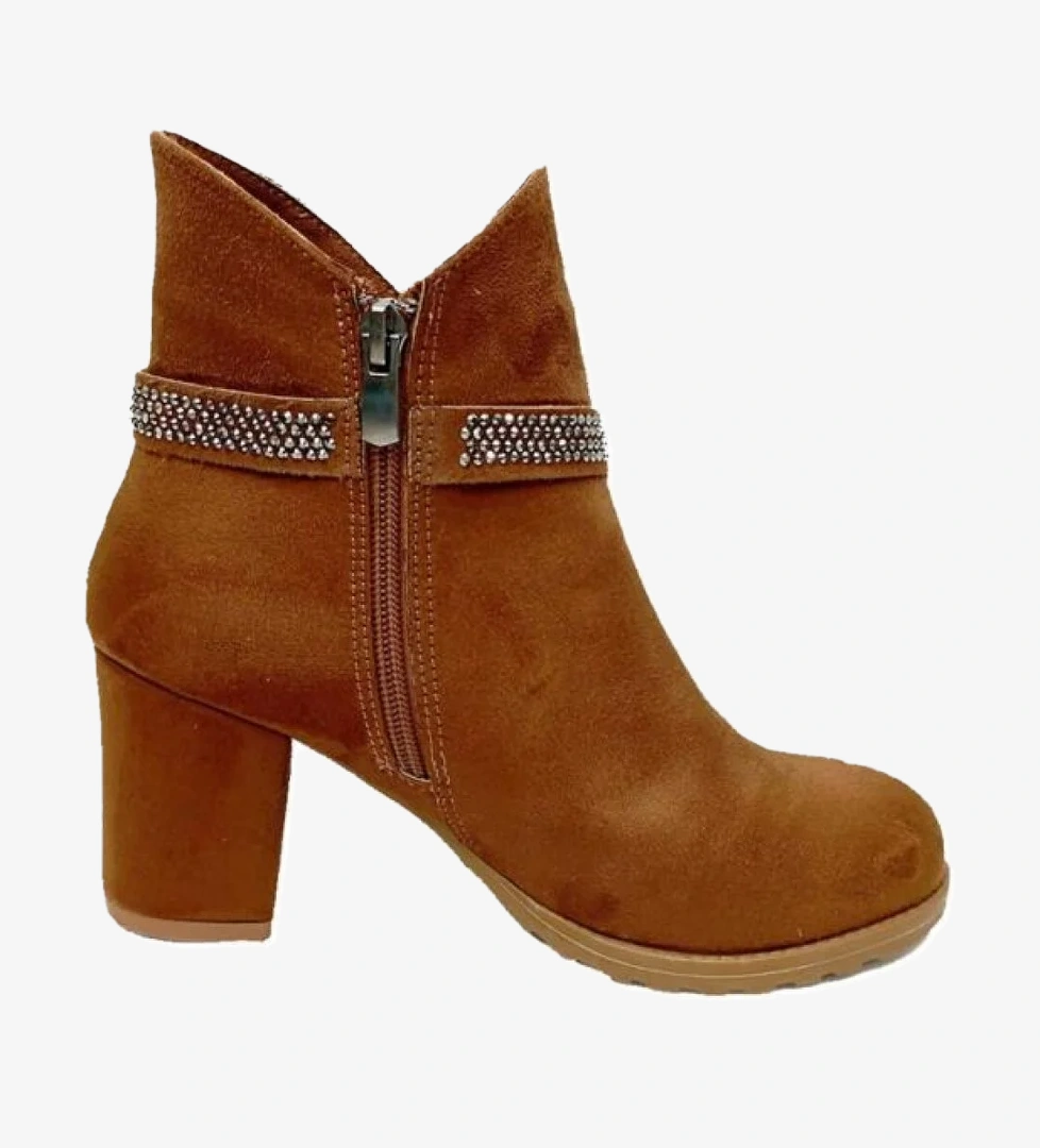 153 Süet Trend Fashion Kadın Bot - Görsel 1