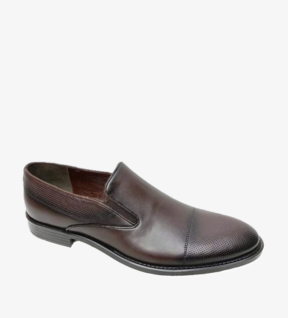 236-22K BYK Hakiki Deri Neolit Taban Erkek Ayakkabı - Görsel 1