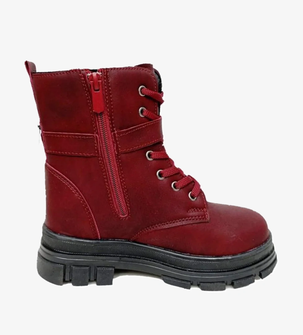 Arvento 0838F Yağlı Deri Çocuk Postal Bot model görseli