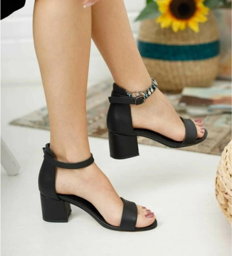 7764 Kadın Ayakkabı Tek Bant - Görsel 1