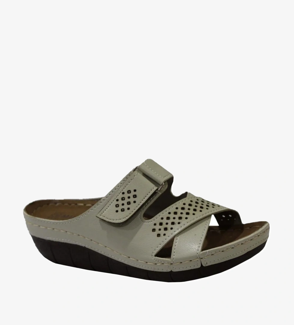 Mulex Mehmet Mete 2354 Bej Anatomik Bayan Terlik model görseli