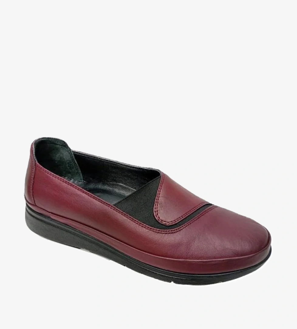 4505 Hakiki Deri Anatomik Fashıon Kadın Ayakkabı - Görsel 1