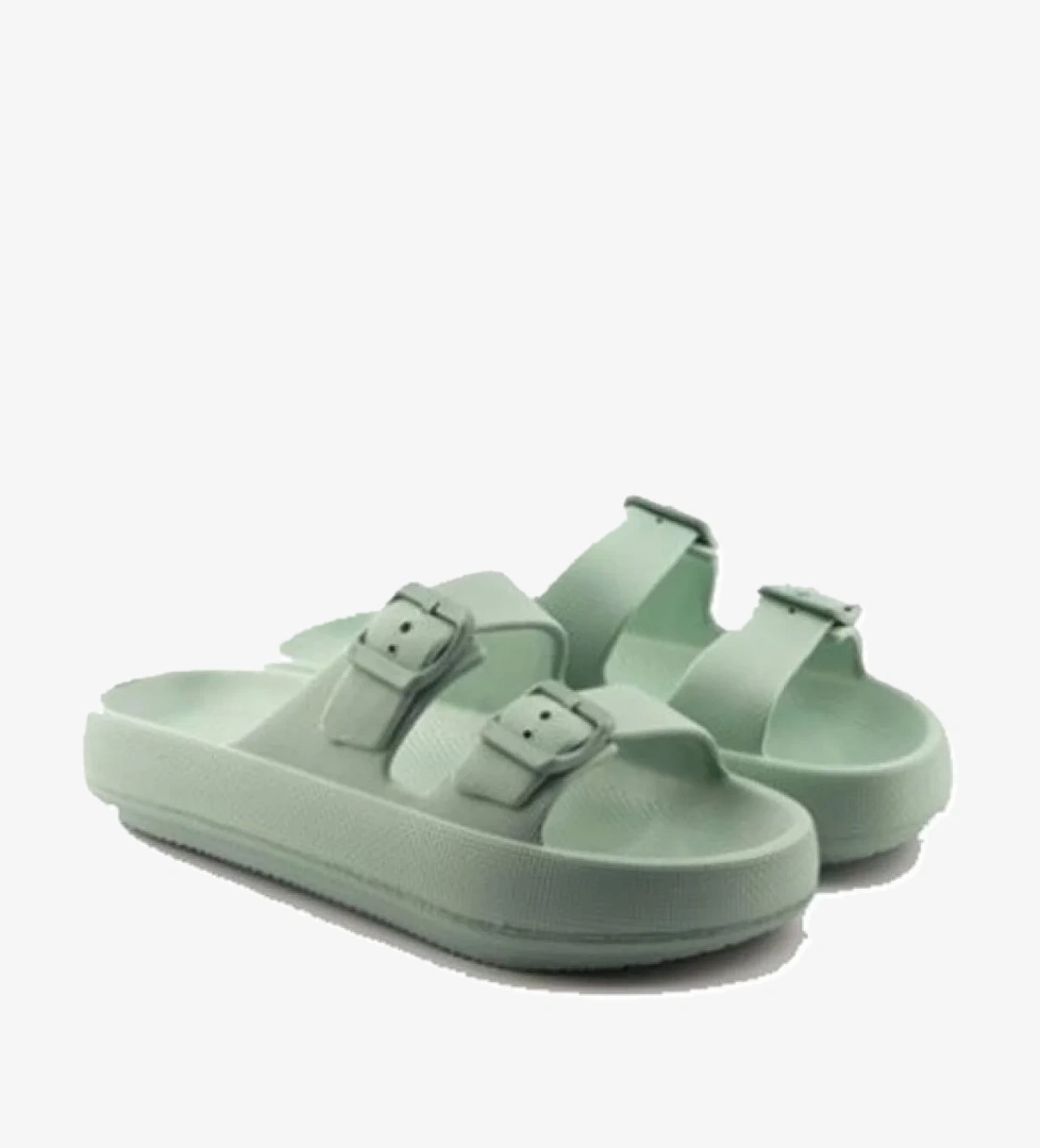 Akınal E282.Z.000 Ortopedik Suya Dayanıklı Terlik 36-40 Pastel Yeşil - Görsel 1