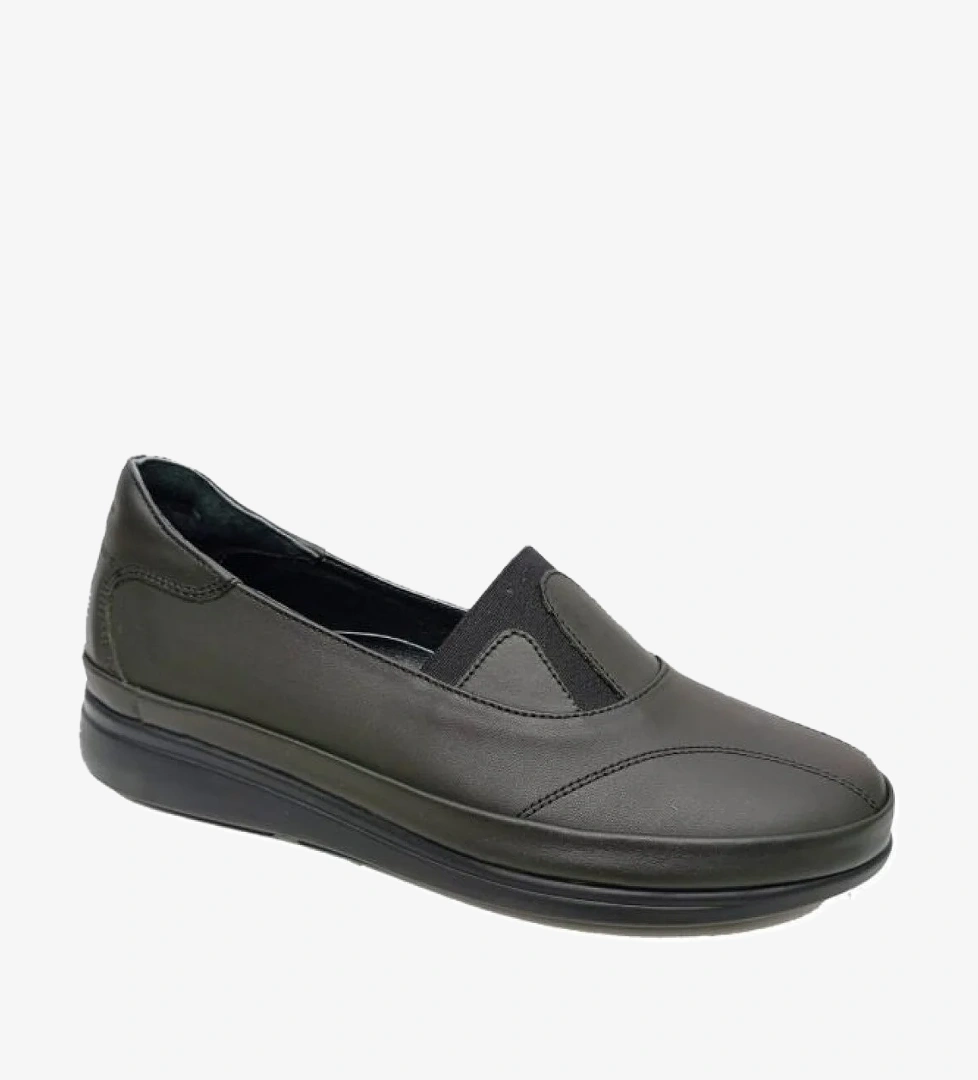 45022 Hakiki Deri Anatomik Fashıon Kadın Ayakkabı - Görsel 1