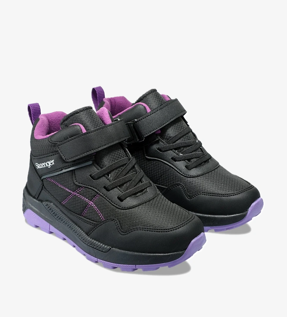 KETI I Kız Çocuk Bot Siyah / Mor