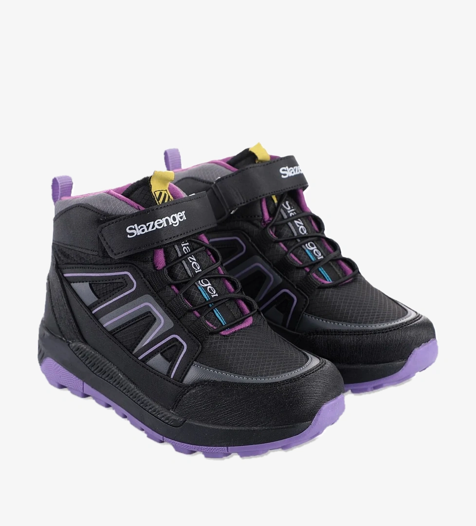 KEPHAS Kız Çocuk Bot Siyah / Mor