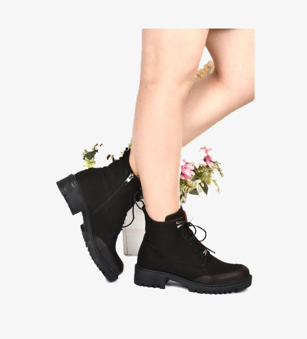 Z1365 Kadın Postal Deri Bot