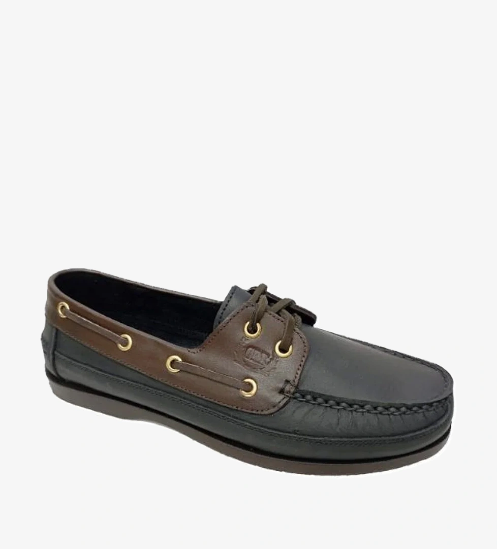 Cordex 01012 Hakiki Deri Kokulu Taban Erkek Ayakkabı Siyah Kahverengi model görseli