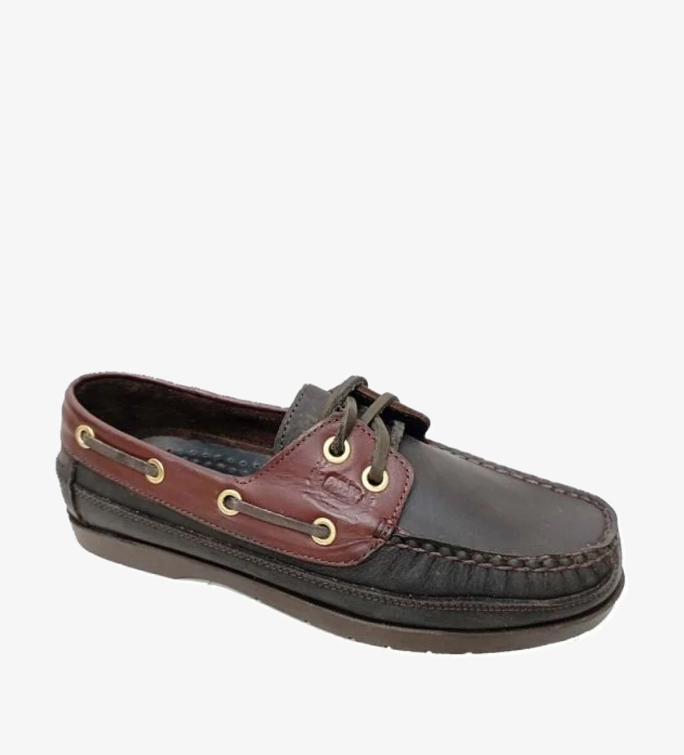 Cordex 01012 Hakiki Deri Kokulu Taban Ayakkabı 36-39 Kahverengi Bordo model görseli