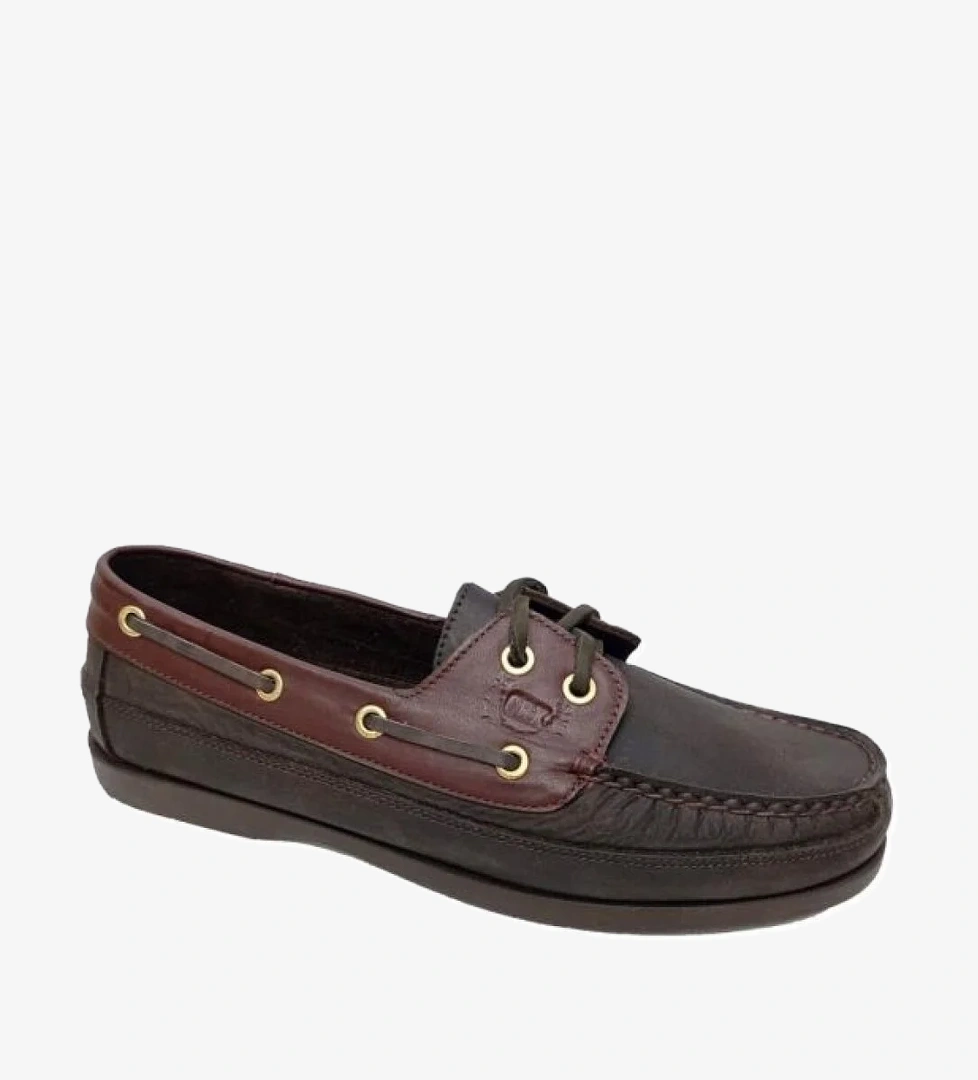 Cordex 01012 Hakiki Deri Kokulu Taban Erkek Ayakkabı Kahverengi Bordo model görseli