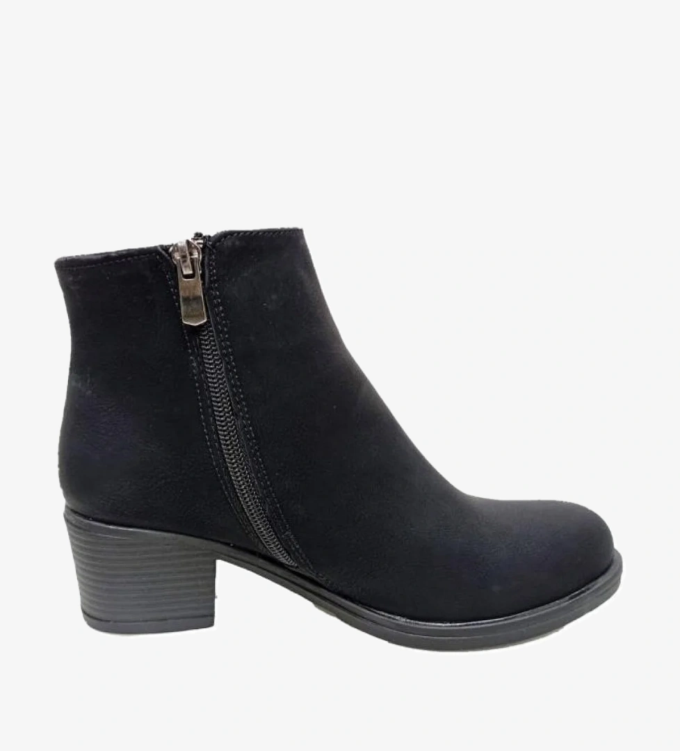 Sdf 301-22 Yağlı Deri Trend Fashion Kadın Bot - Görsel 1