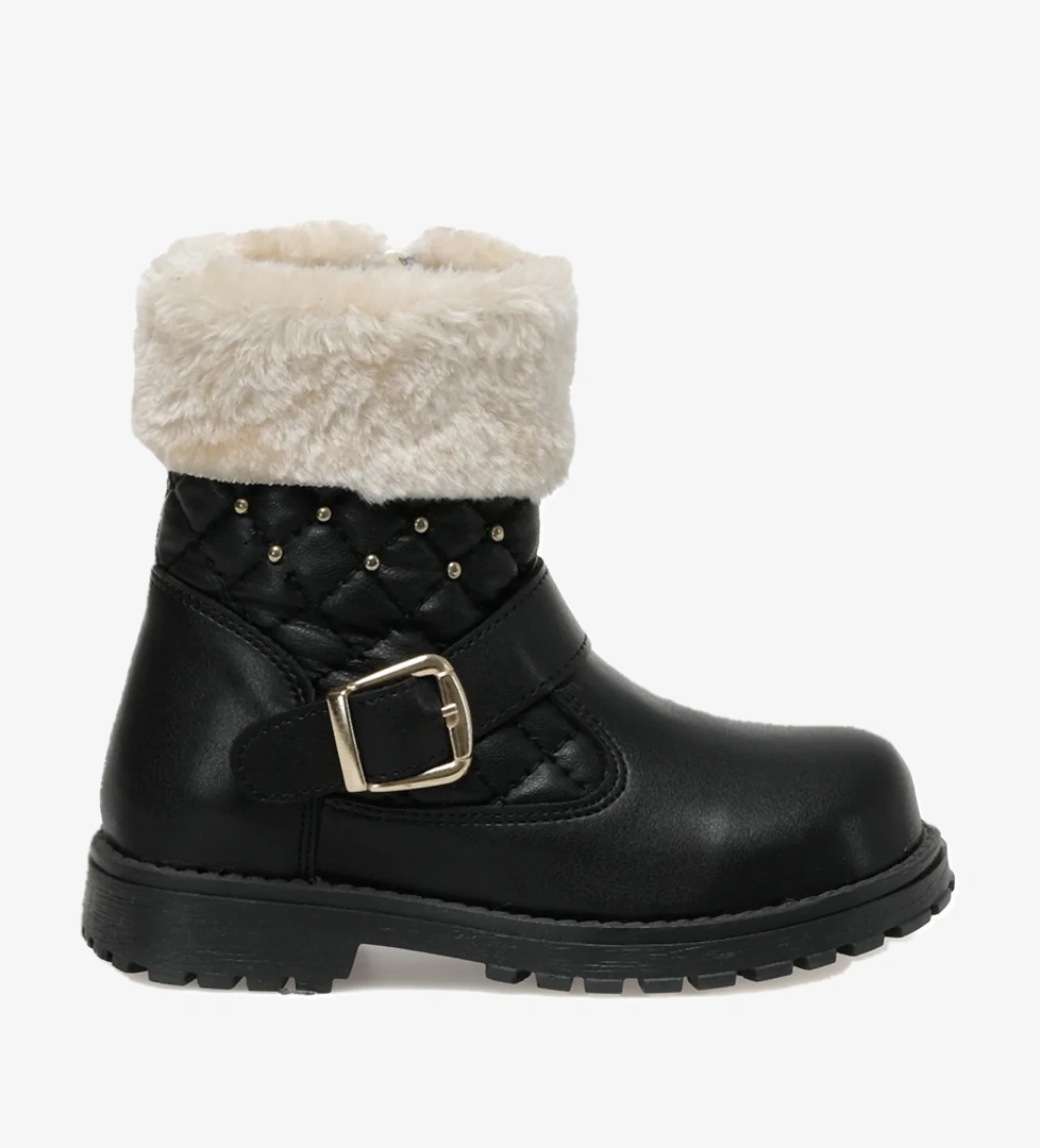 CARTER 2PR Siyah Kız Çocuk Çizme - Görsel 1