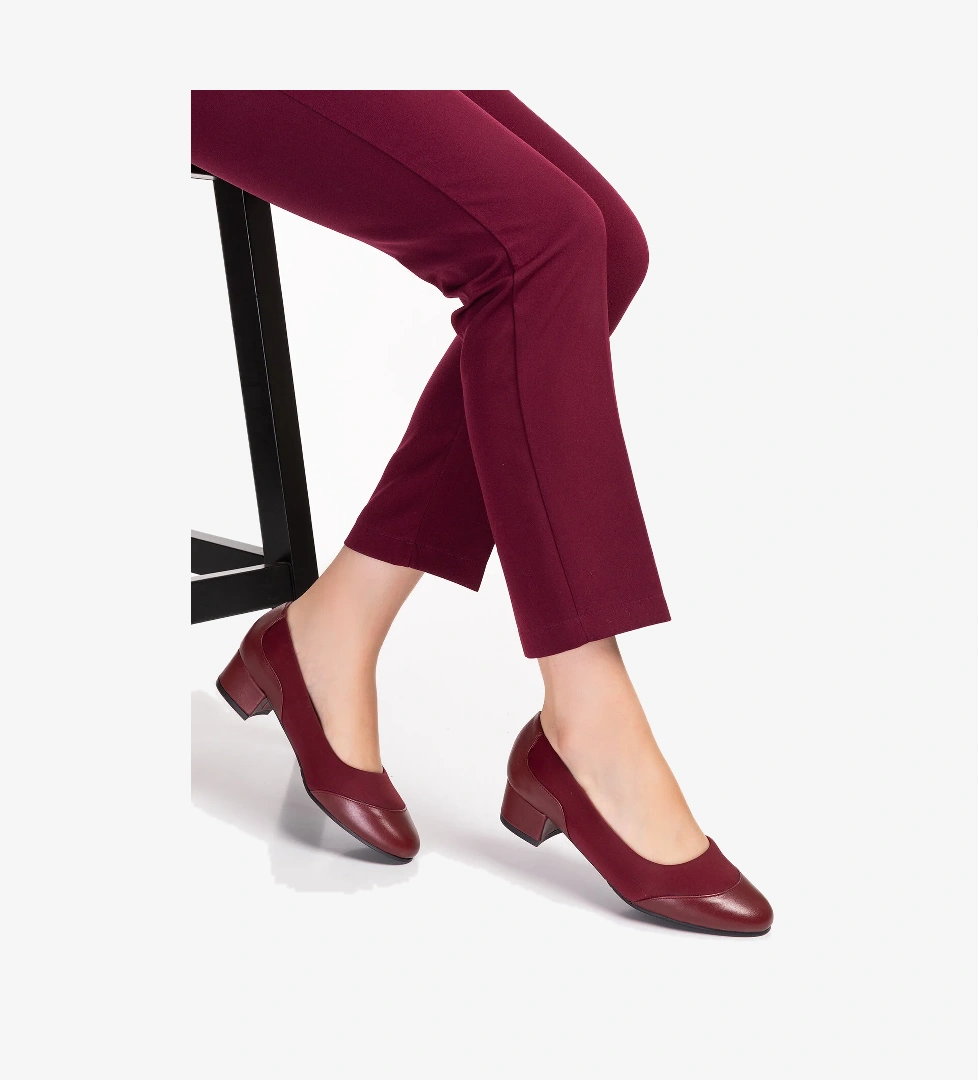 Gondol Hakiki Deri Kısa Topuk Rahat Ayakkabı vdt.39 - Görsel 1