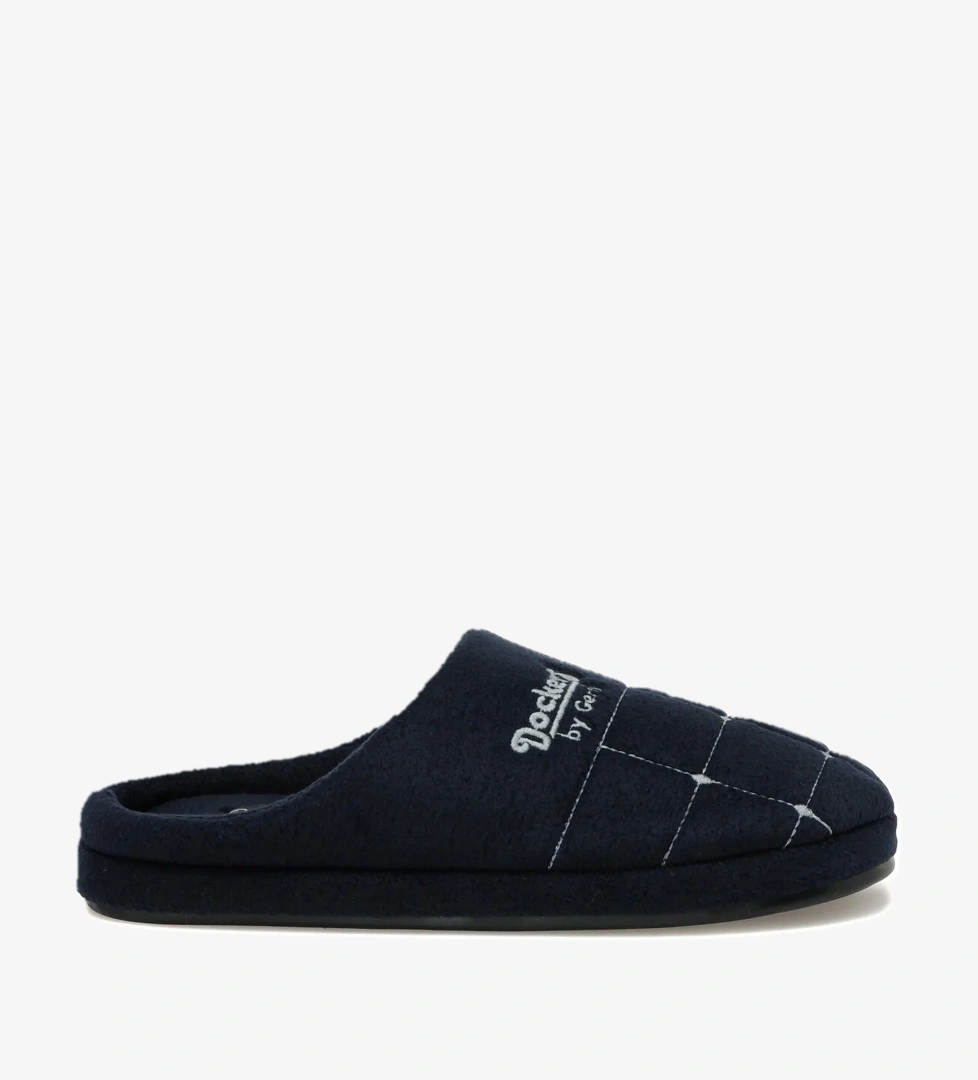 233725 2PR Lacivert Erkek Ev Terliği - Görsel 1