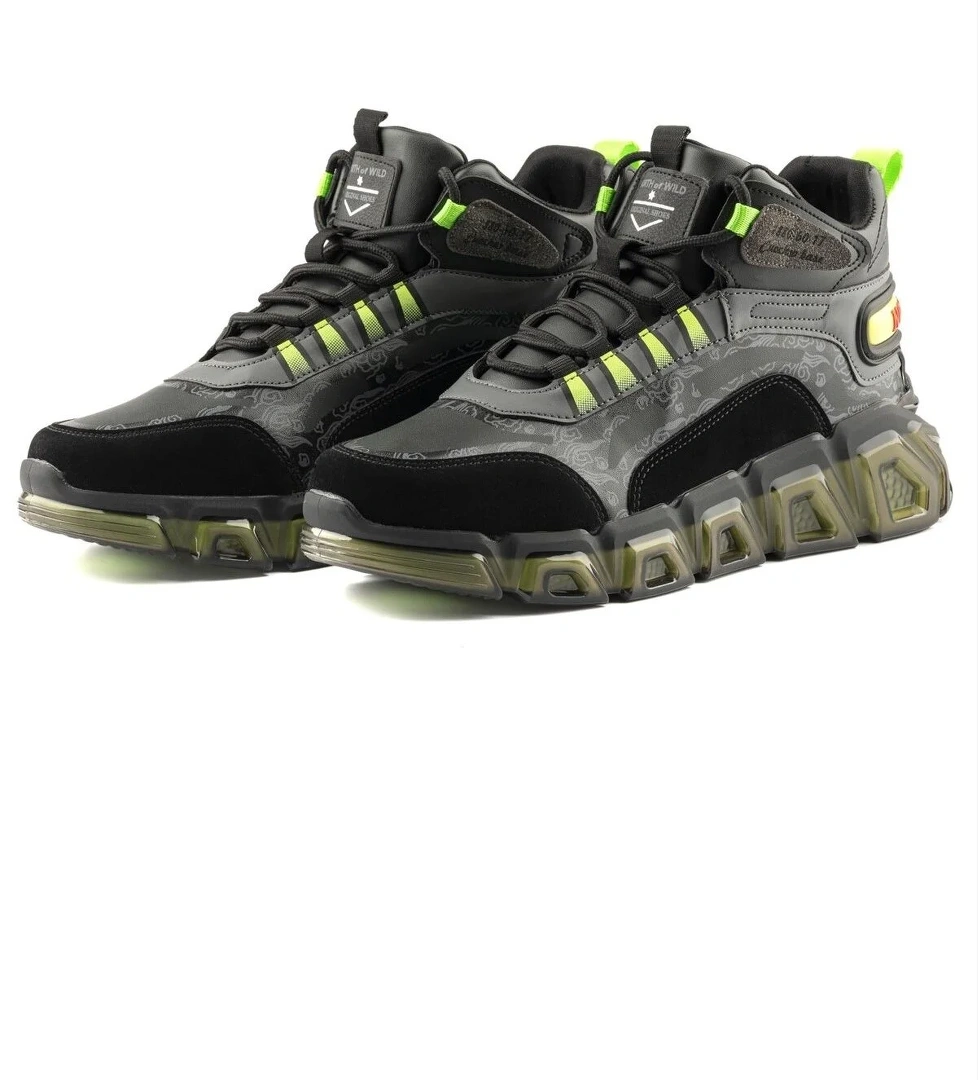 North Of Wild Z5 Cuacheo Base Air Sneaker Bot Erkek Spor Ayakkabı model görseli