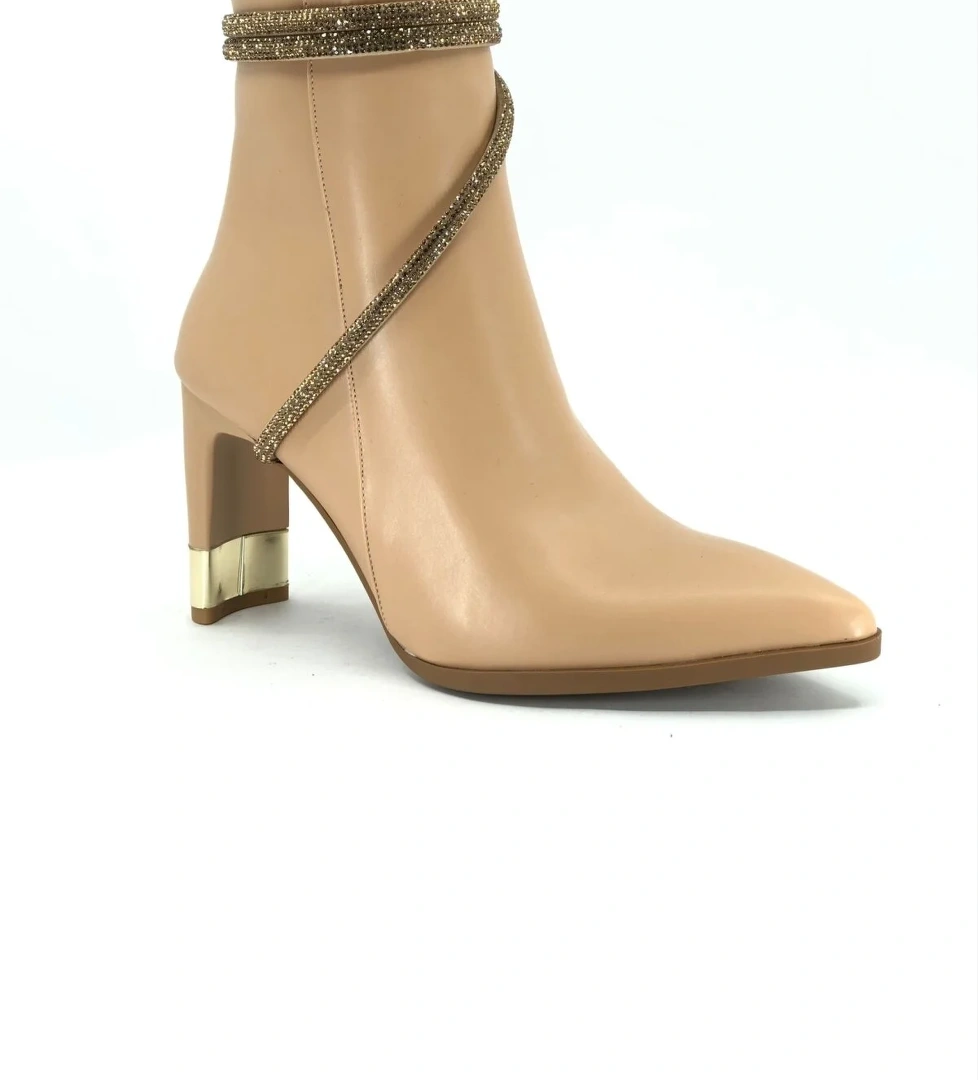 Taşlı Topuklu Kadın Bot