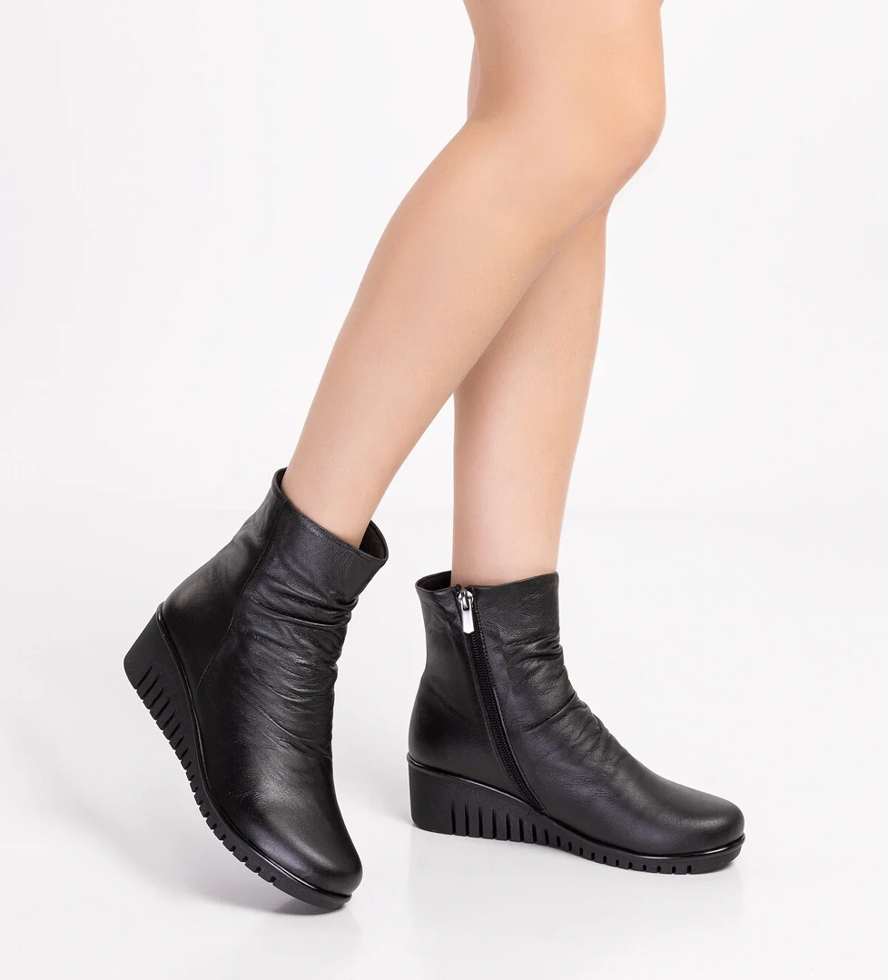 Gondol Kadın Hakiki Deri Kaymaz Dolgu Topuk Taban esfa.2001 - Görsel 1