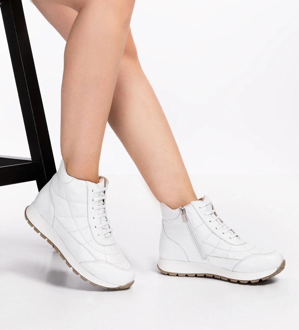 Gondol Içi Dışı Hakiki Deri Anatomik Taban Spor Ayakkabı gndl.616 - Görsel 1