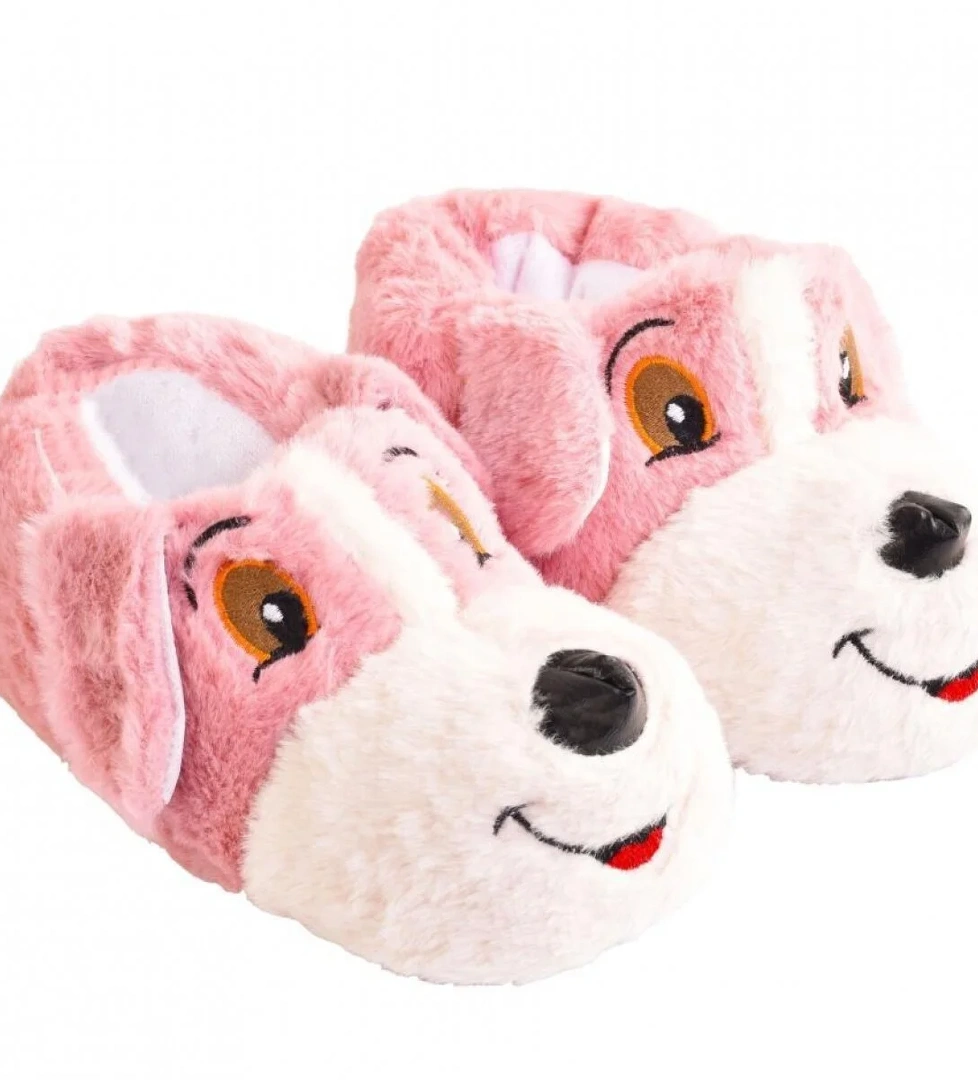 Unisex Çocuk Hayvanlı Köpekli Panduf Ev Botu