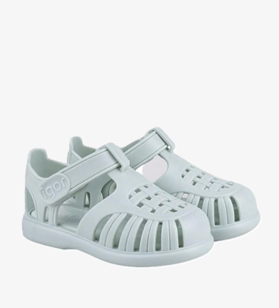 Igor Igor Yeşil Tobby Solid Çocuk Sandalet S10271-026 Sandalet & Terlik | Flo Yeşil - 1. görsel