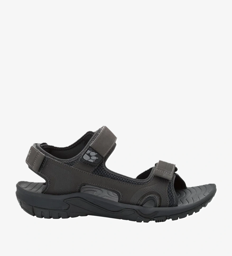 Jack Wolfskin Jack Wolfskin Gri Lakewood Cruıse Sandalet 4019011 Sandalet & Terlik | Flo Gri - 1. görsel