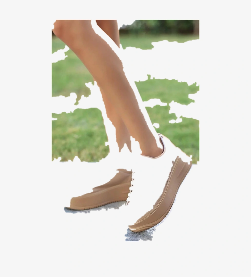 Papuç Sepeti 2596 Kadın Yüksek Topuk Günlük Sneaker Ayakkabı model görseli