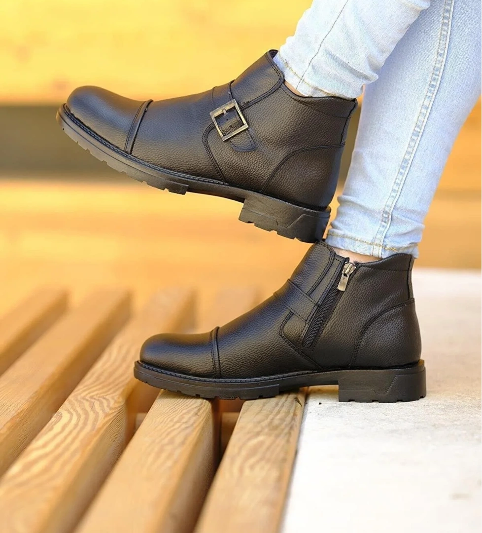 Mehmet Mete 1643 İçi Kürklü Kışlık Erkek Bot model görseli