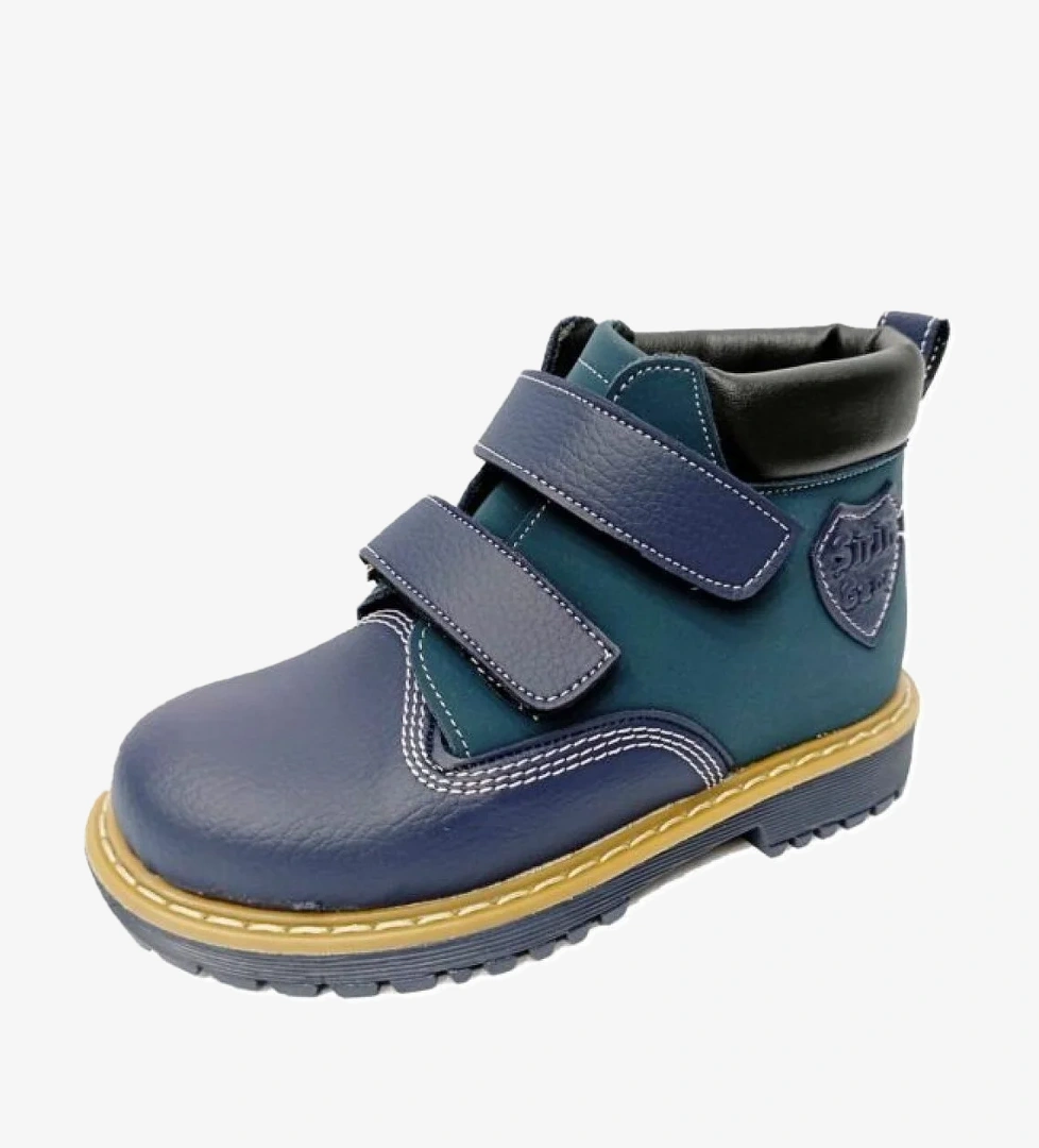 Şi̇ri̇ngenç Şiringenç 6775P Deri Cırtlı Anatomik Erkek Çocuk Bot model görseli