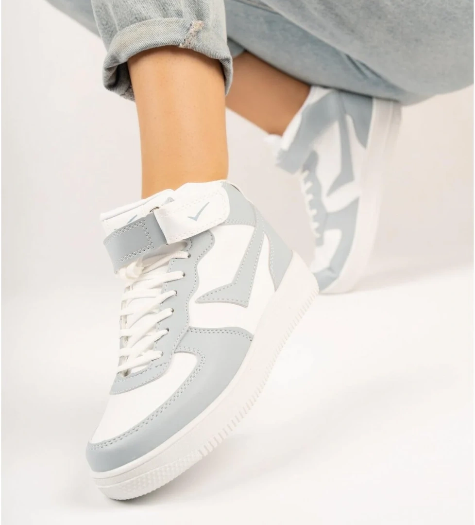 Uzun Bilekli Spor Sneakers Ayakkabı