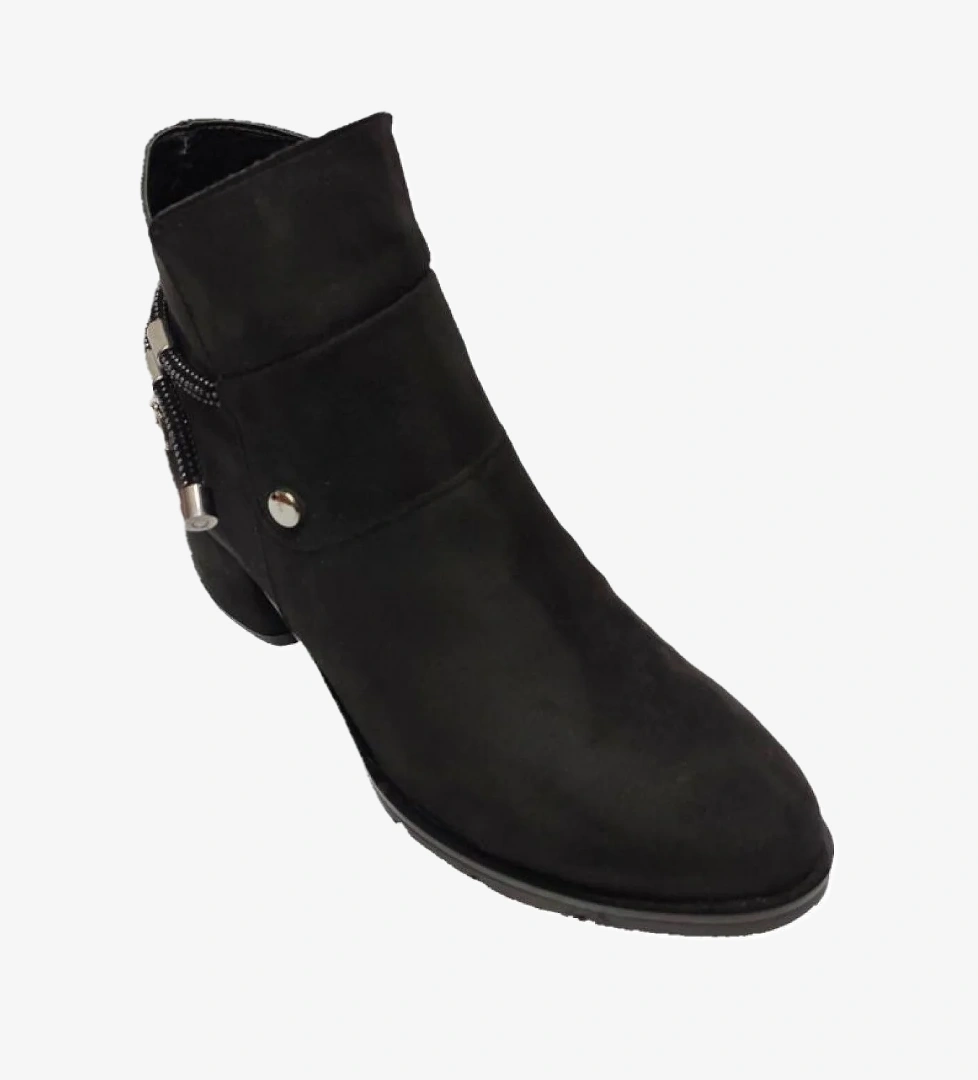 508 Süet Trend Fashion Kadın Bot - Görsel 1