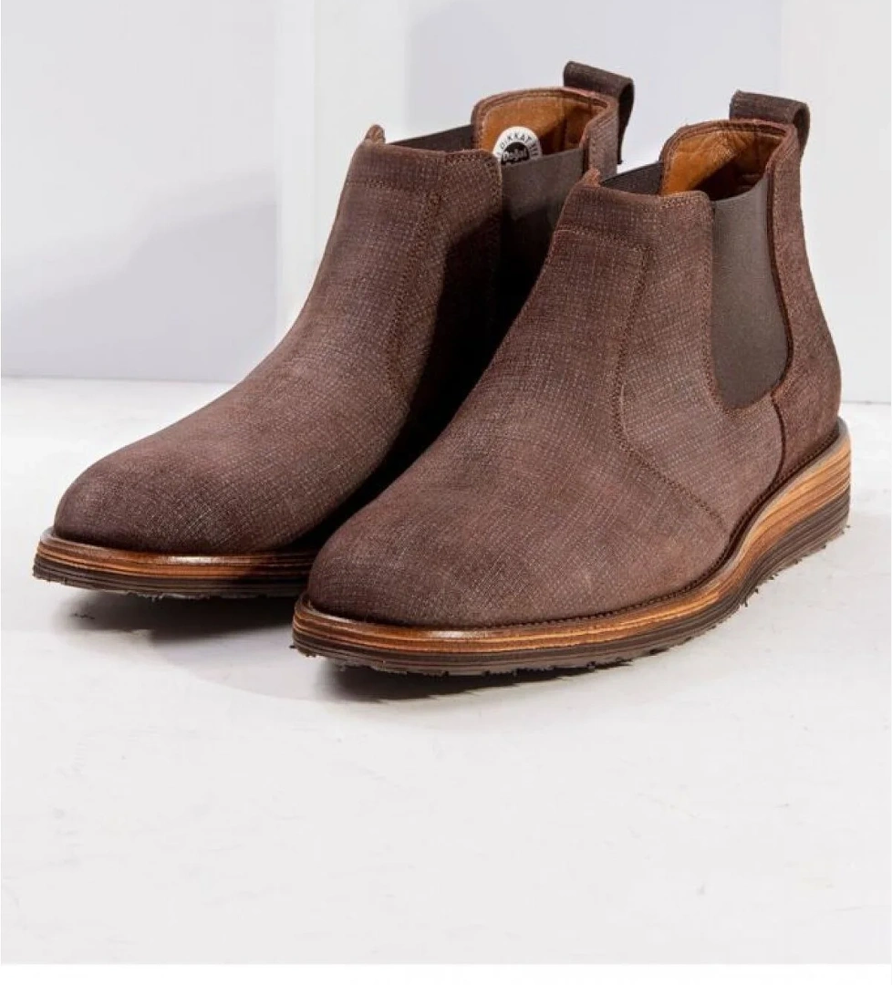 Fosco 1586 Hakiki Nubuk Deri Eva Taban Erkek Bot model görseli