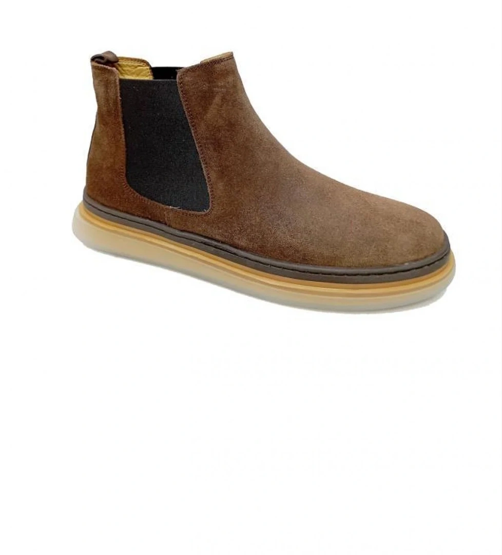 165201-926 Hakiki Süet Deri Erkek Bot - Görsel 1