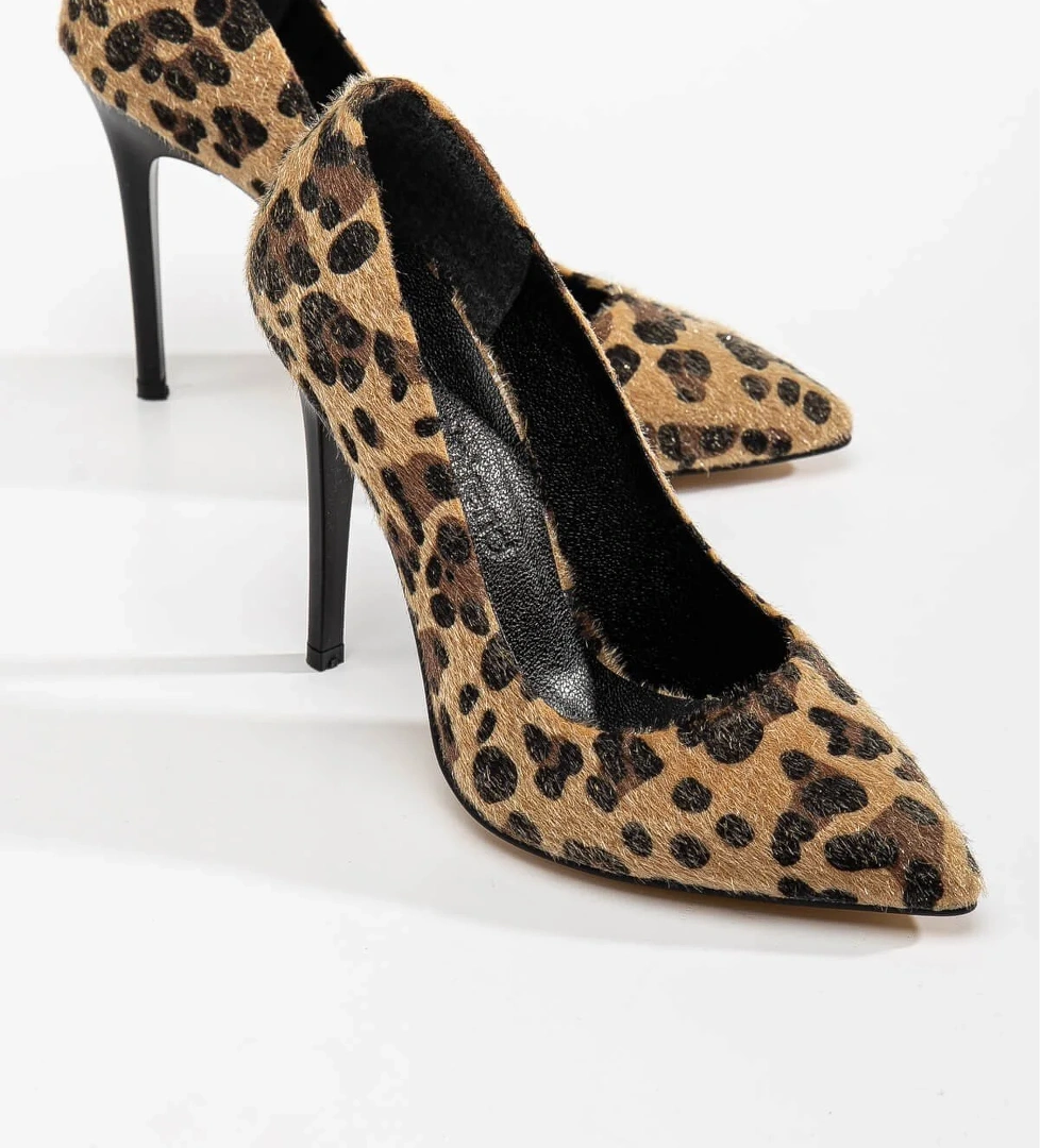 Kadın Stiletto LEOPAR