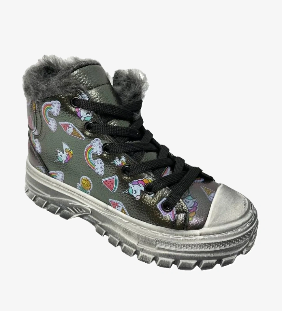 Cemre Bebe Cemre 3790 Sıvama Deri Kürklü Astar Kız Çocuk Bot 26-30 model görseli